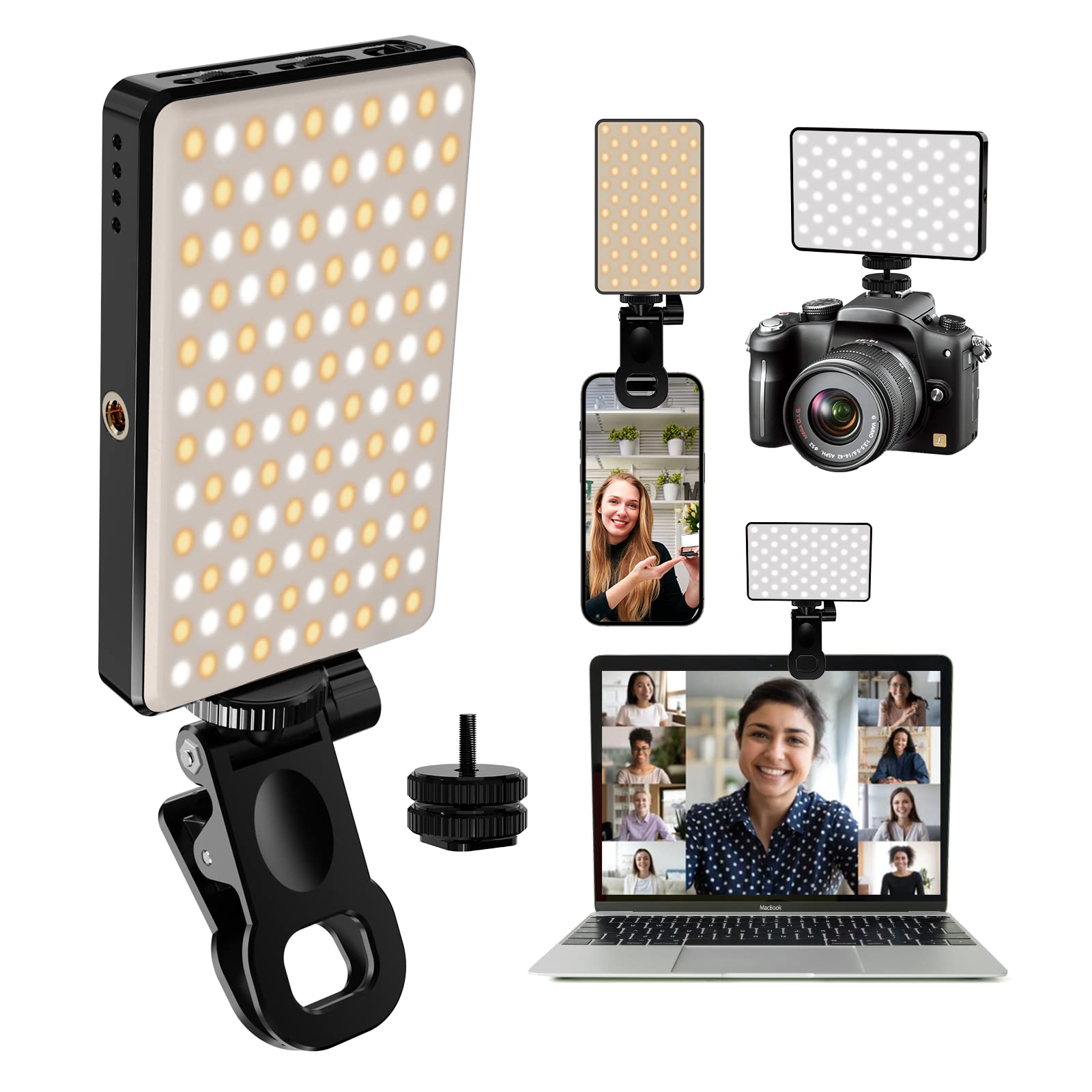 Photography Lighting Set Up - Lampu Selfie LED 3000Mah 120 LED