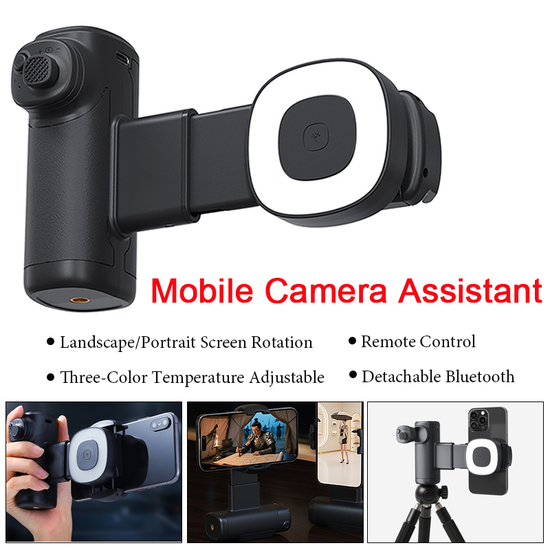Photography Lighting Assistant - Asisten Kamera Ponsel Portabel dengan Lampu