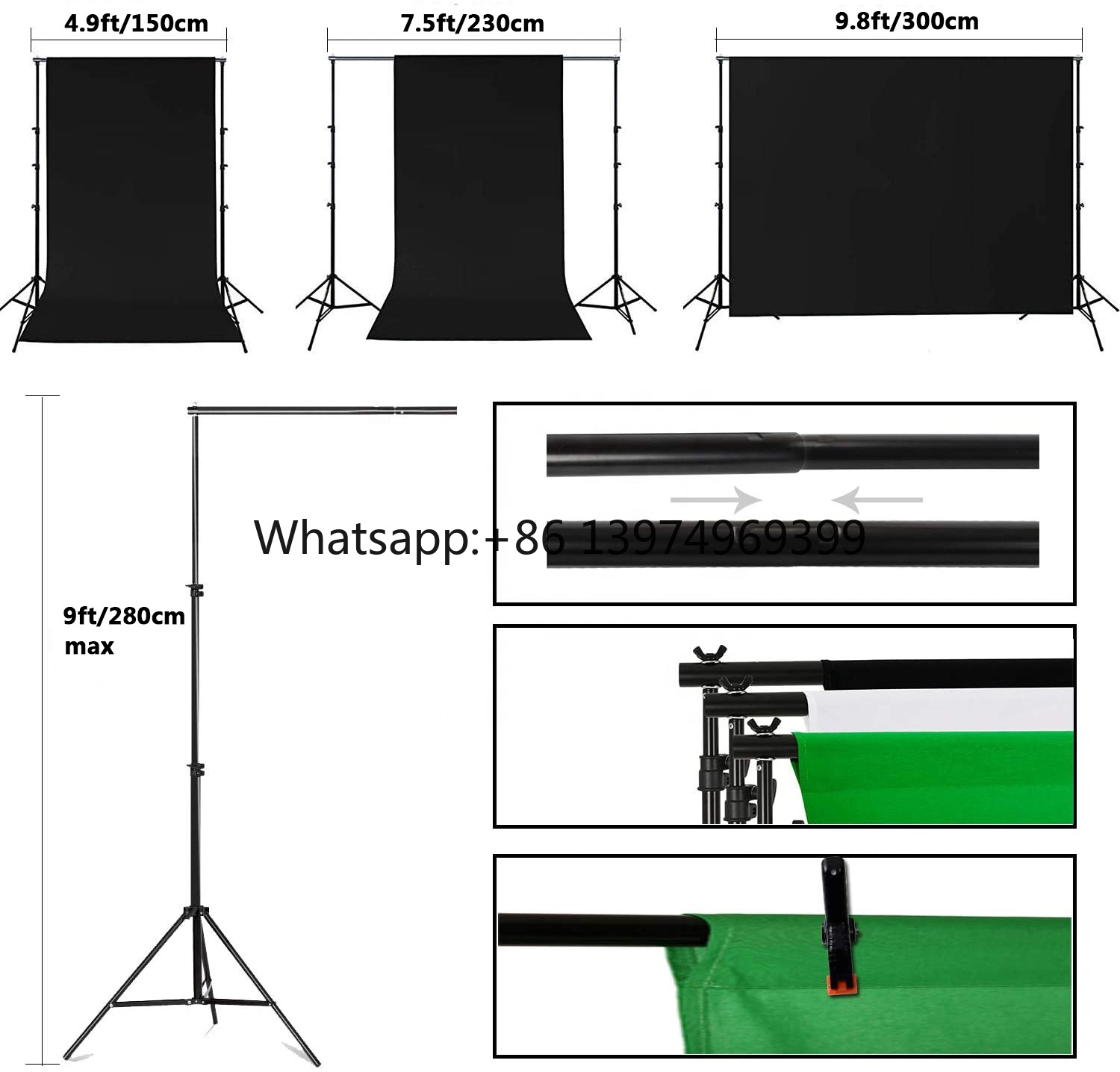 Photography Lighting Material - Inovasi Baru Harga Bagus Studio 2.8X3M