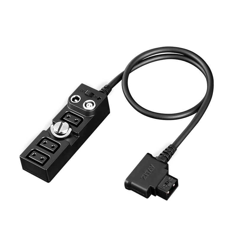 Photography Lighting Material - 5in1 d-tap 2pin konektor melingkar Hub