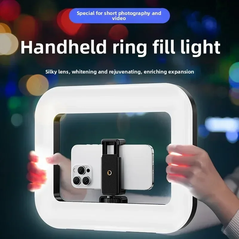 Photography Lighting Set Up - Lampu LED Cincin Genggam Portabel, Lampu