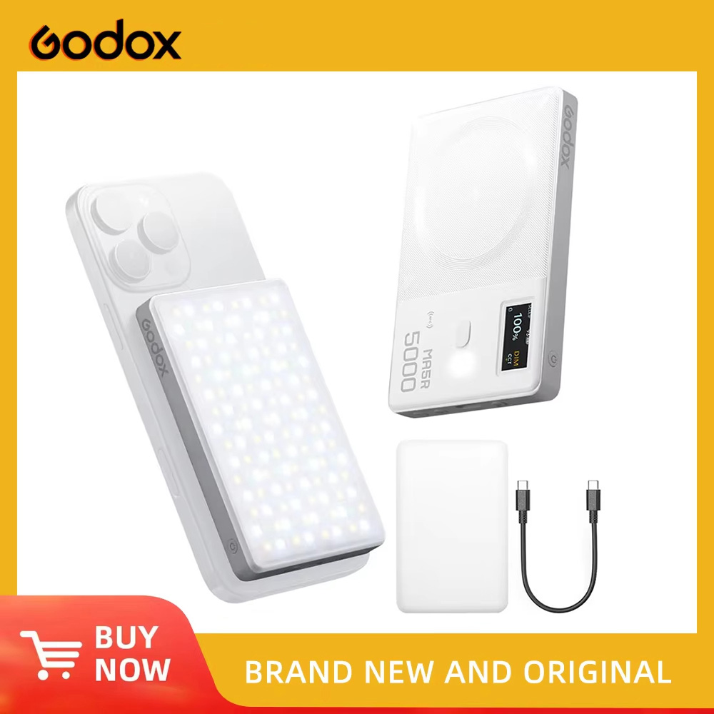 Godox MA5R Lampu LED Warna-war - Photography Lighting Design ulasan dan harga
