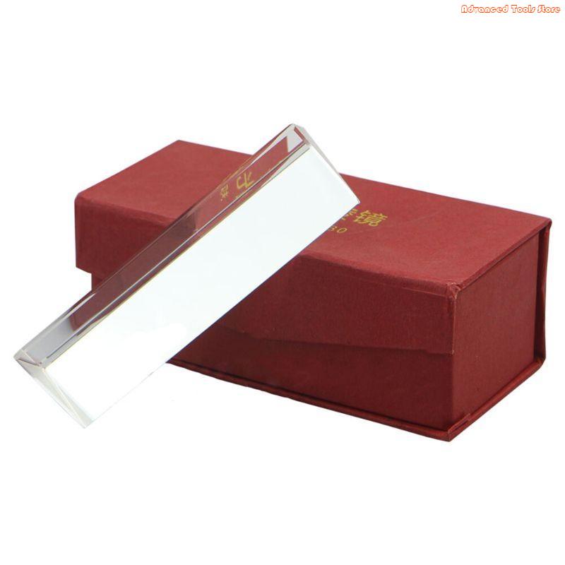 Kaca Optik 10CM Segitiga Fisik - Photography Lighting Triangle ulasan dan harga