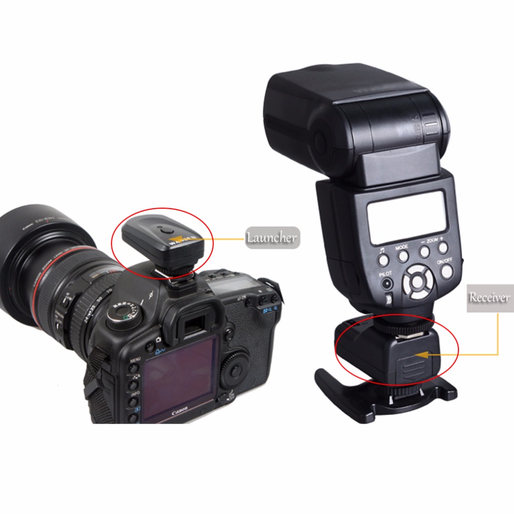Universal 4 TV Transmitter Wir - Trigger Receiver Set ulasan dan harga