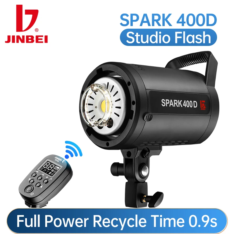 JINBEI SPARK400D 400W Lampu Fl - Photography Lighting For Clothing ulasan dan harga