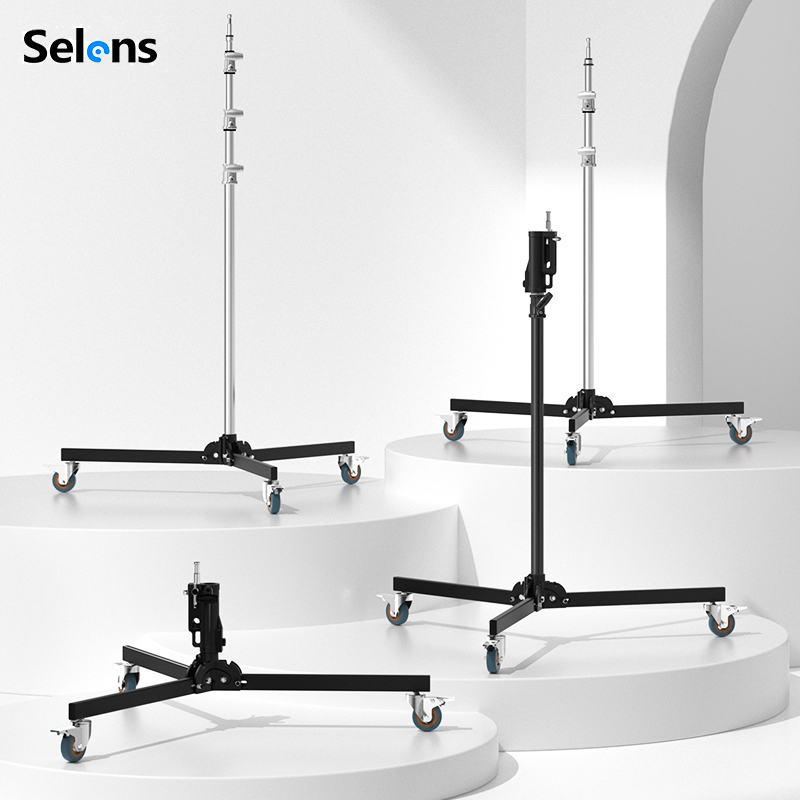 Tripod Lampu Profesional Selen - Photography Lighting Set Up ulasan dan harga