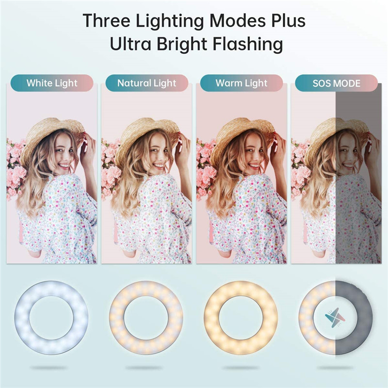 Upgrade 3200K-6500K LED Klip C - Photography Lighting Set Up ulasan dan harga