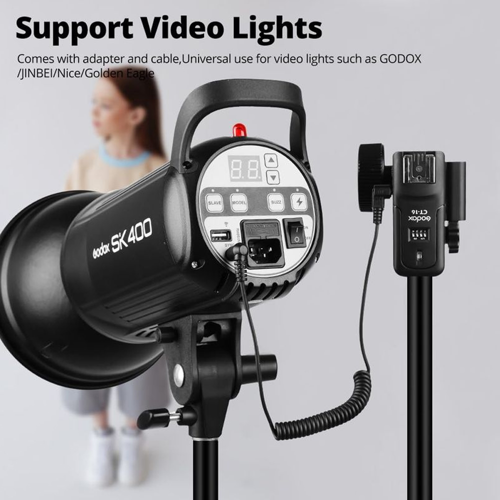 Godox CT-16 16 Kanal Pemicu Fl - Trigger Receiver Set ulasan dan harga