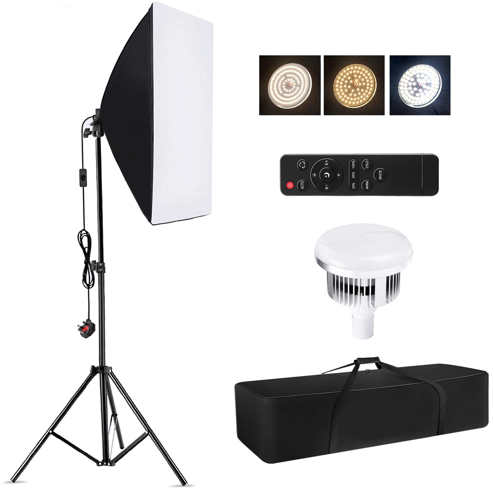 Camnoon Studio Photography Lig - Photography Lighting Set Up ulasan dan harga