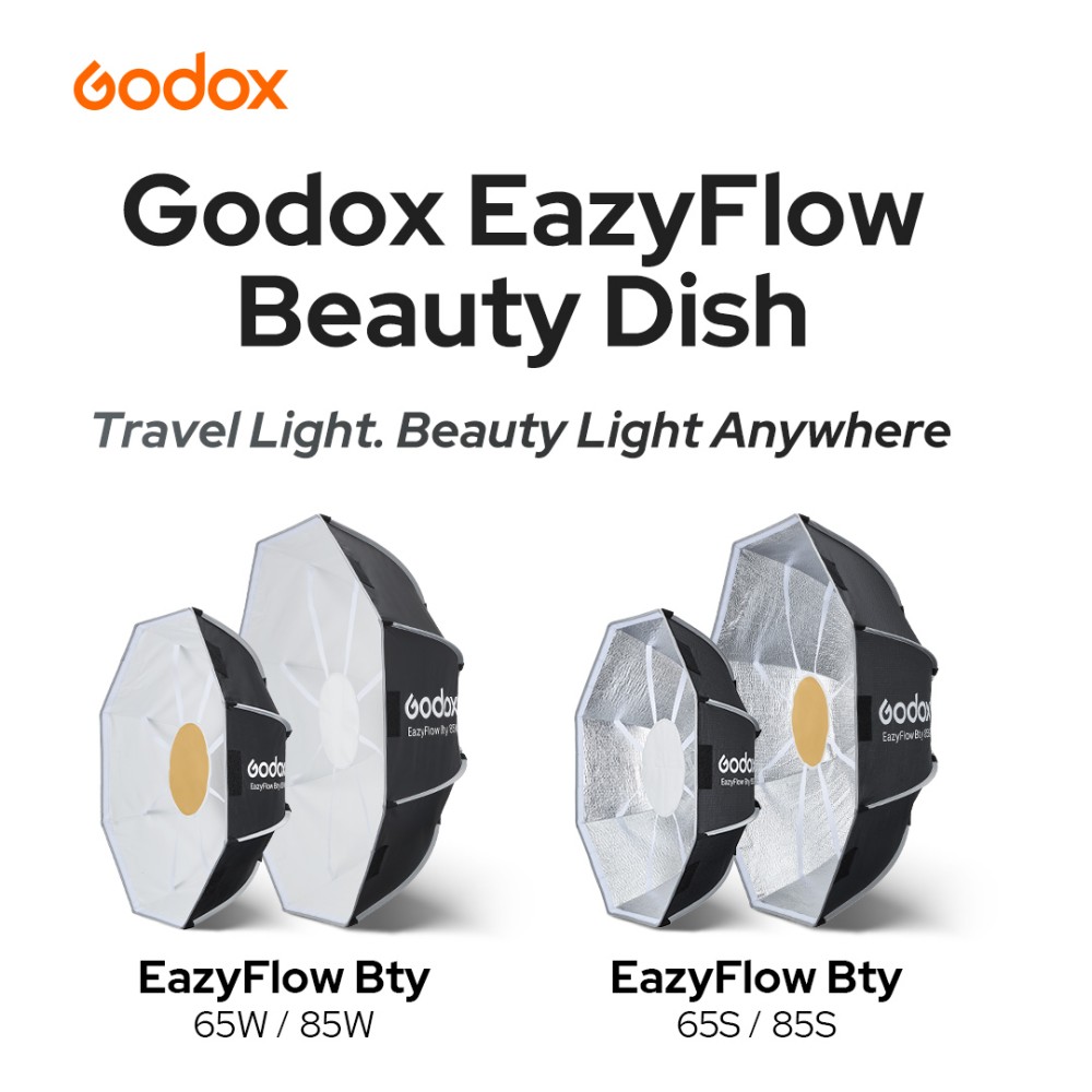 Godox EazyFlow Bty 65S/85S Bea - Photography Lighting Set Up ulasan dan harga