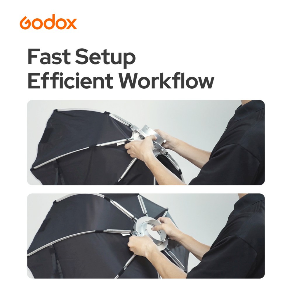 Godox EazyFlow Bty 65S/85S Bea - Photography Lighting Set Up ulasan dan harga