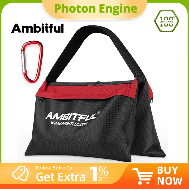 Ambitful 44x33cm Kantong Pasir - Light Stand Sandbag ulasan dan harga