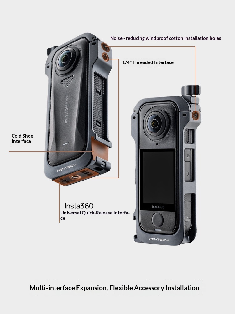 Cage Kamera PGYTECH untuk Inst - Insta360 Camera X4 ulasan dan harga