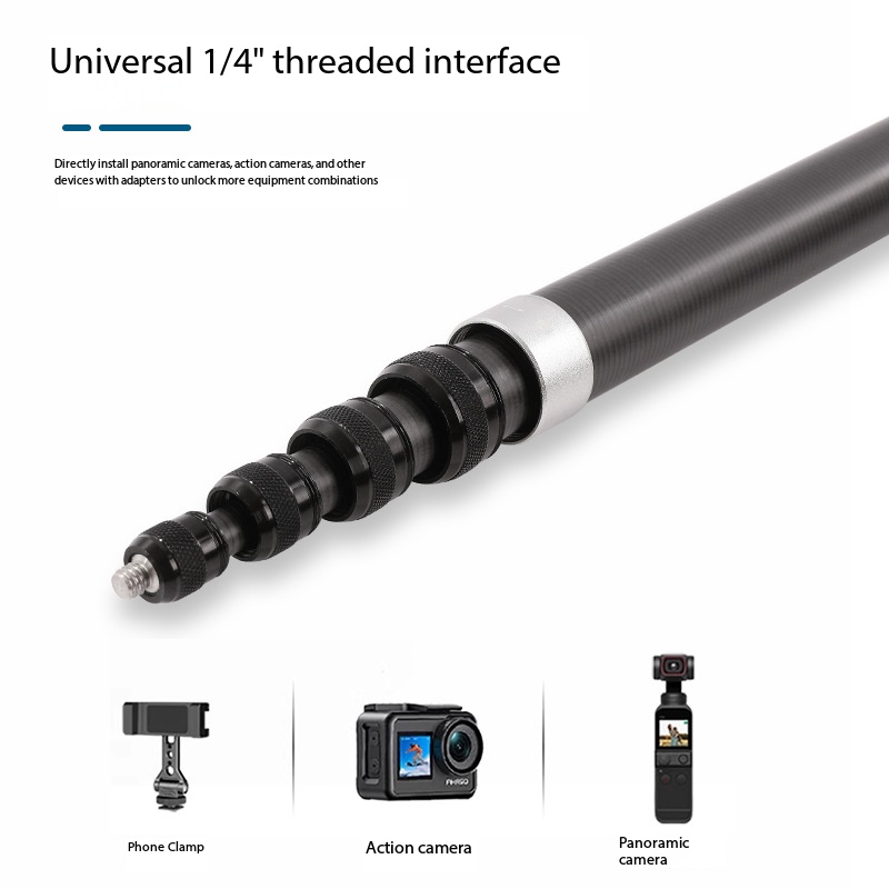 Tongkat Ekstensi Serat Karbon  - Insta360 Camera X4 ulasan dan harga