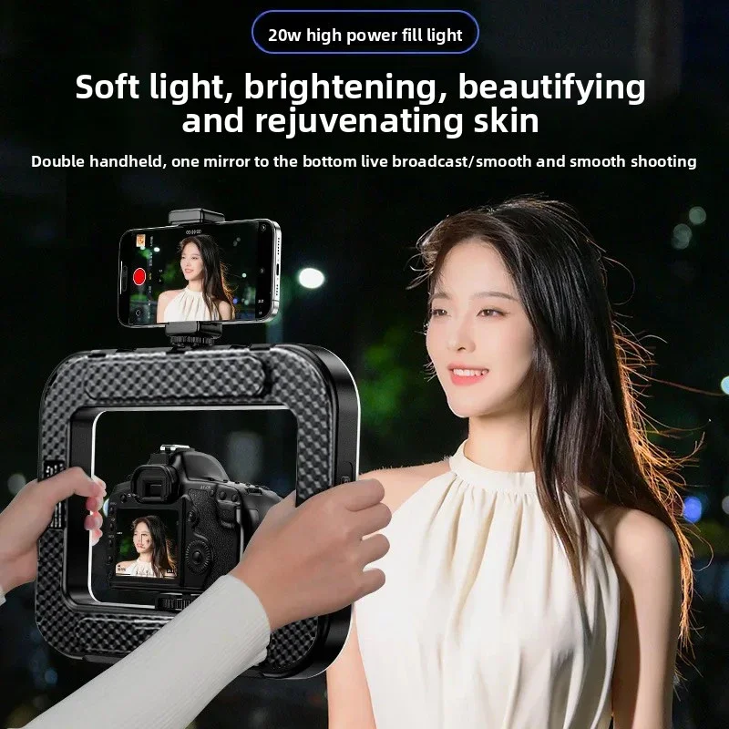 Lampu LED Cincin Genggam Porta - Photography Lighting Set Up ulasan dan harga