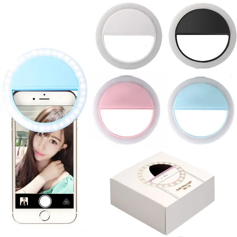 Lampu Cincin Selfie LED dengan - Photography Lighting Set Up ulasan dan harga