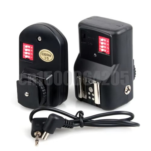 SET Trigger Flash Nirkabel PT- - Trigger Receiver Set ulasan dan harga