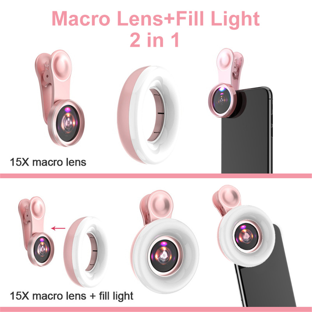 Lensa ponsel 15X makro lensa k - Photography Lighting Set Up ulasan dan harga