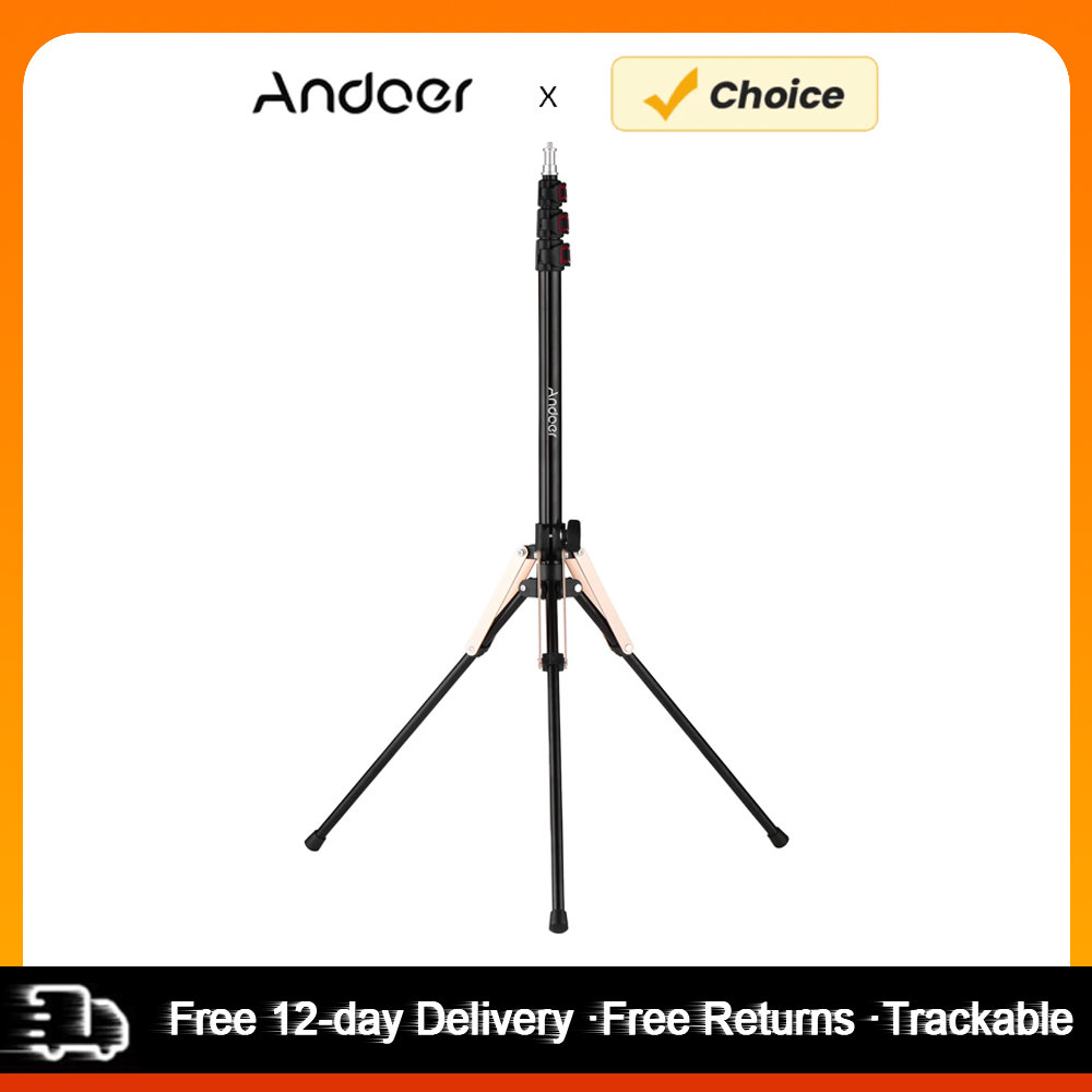 Andoer 190cm/74.8 inci portabe - Photography Lighting Design ulasan dan harga