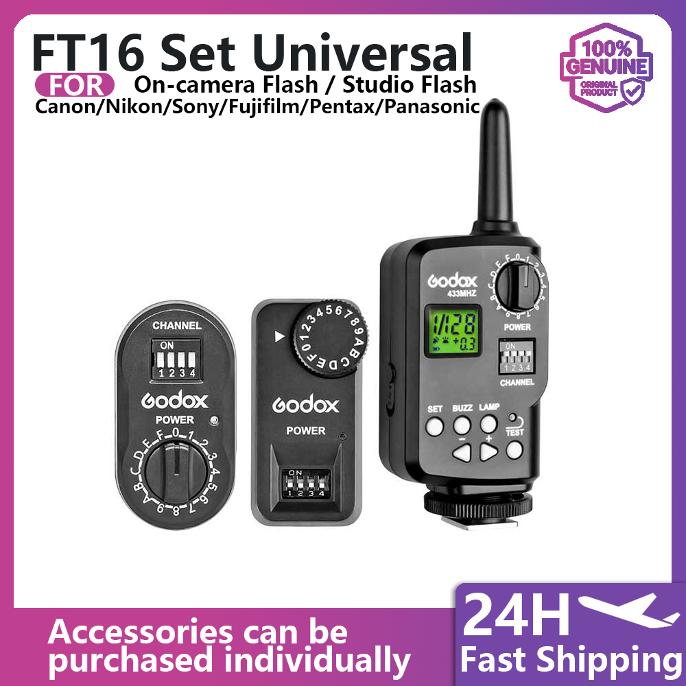 Set Trigger Flash FT-16 Transm - Trigger Receiver Set ulasan dan harga