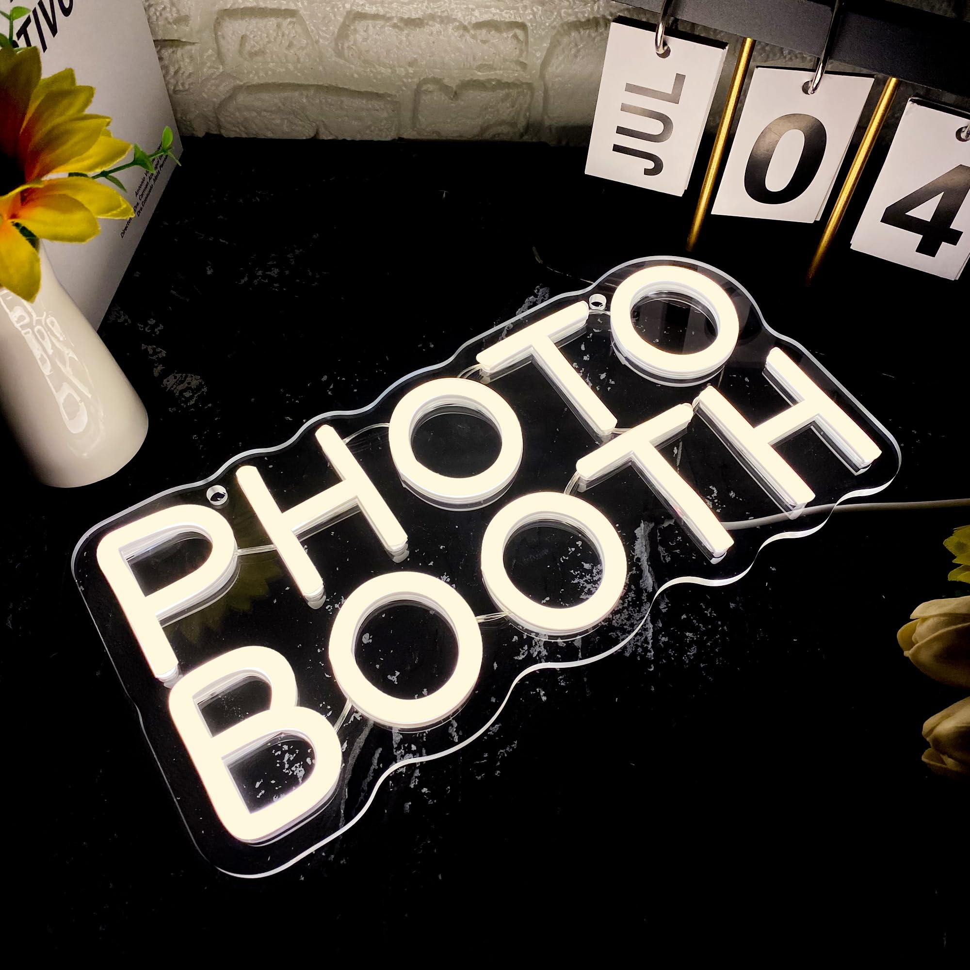 Lampu Neon Photo Booth, Lampu  - Photography Lighting Wedding Reception ulasan dan harga