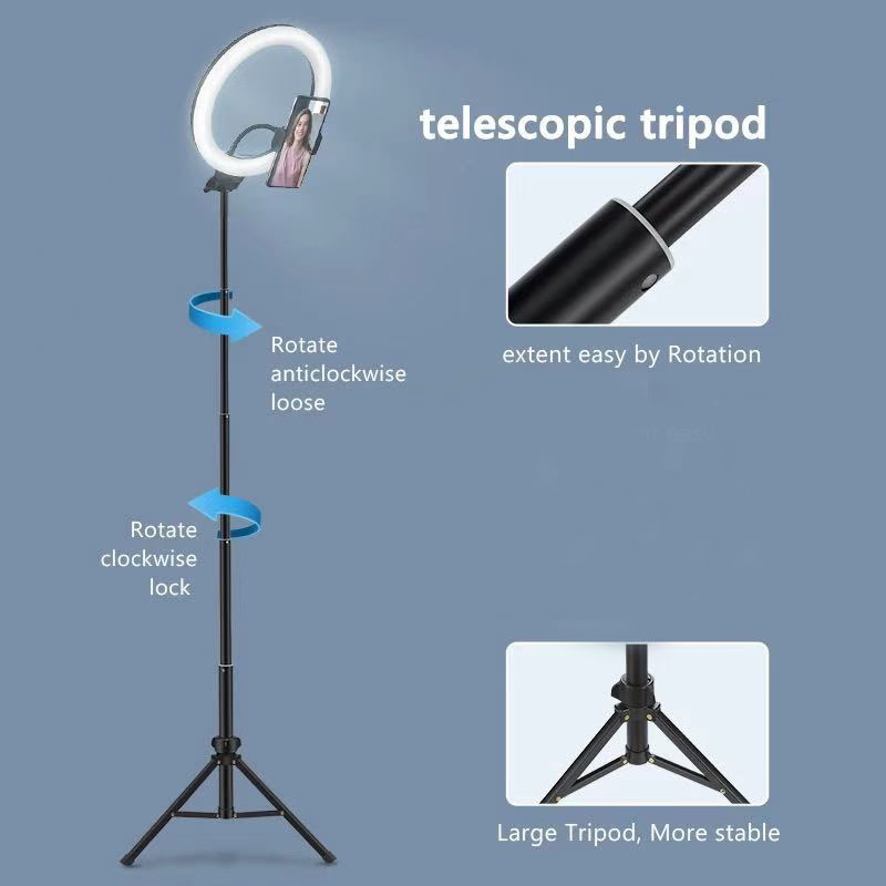 Lampu Ring LED 26 33CM dengan  - Photography Lighting Set Up ulasan dan harga