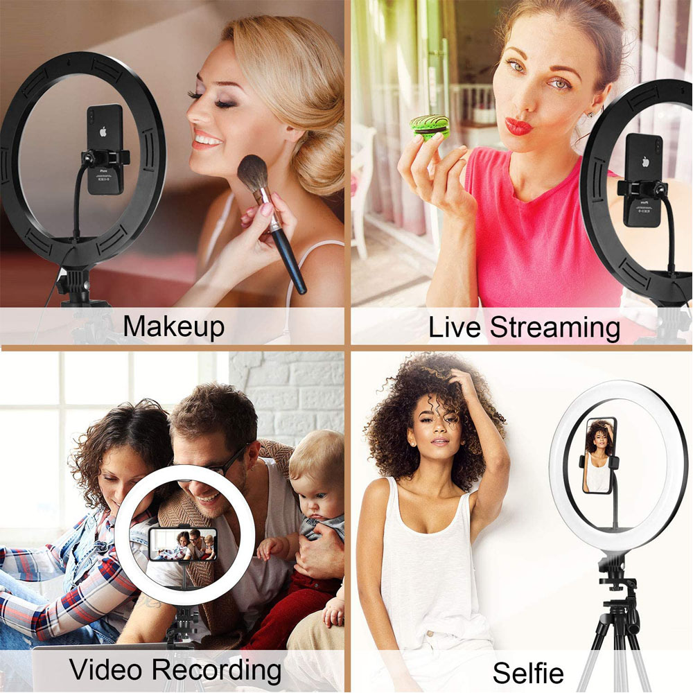 Lampu Ring LED 26 33CM dengan  - Photography Lighting Set Up ulasan dan harga