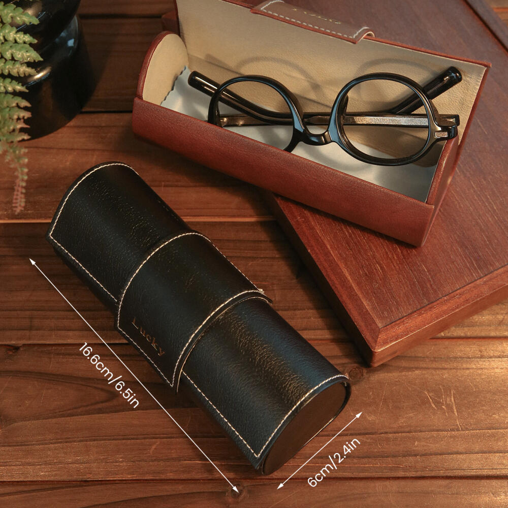 Kotak Kacamata Kulit Custom Na - Photography Lighting Design ulasan dan harga
