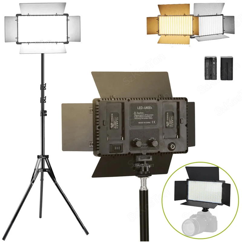 U800 U600 Kit Lampu Perekam La - Photography Lighting Set Up ulasan dan harga